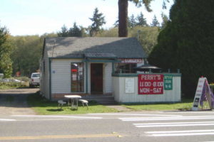 Perry's Burgers a restaurant on Vashon Island Washington