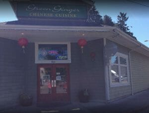 Green Ginger Chinese Restaurant on Vashon Island Washington