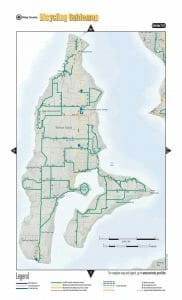 Biking Map of Vashon Island. Explore Vashon. Daytrips