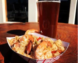 Camp Colvos Brewing is a great spot for meat pie... and beer!