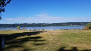 Lisabeula beach park on Vashon Island