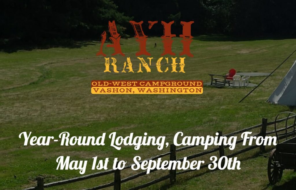 AYH Ranch - Camping, Lodging and Events - Vashon Island