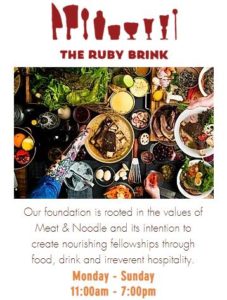 Vashon Island food and beverage delivery with Vashon Eats - The Ruby Brink